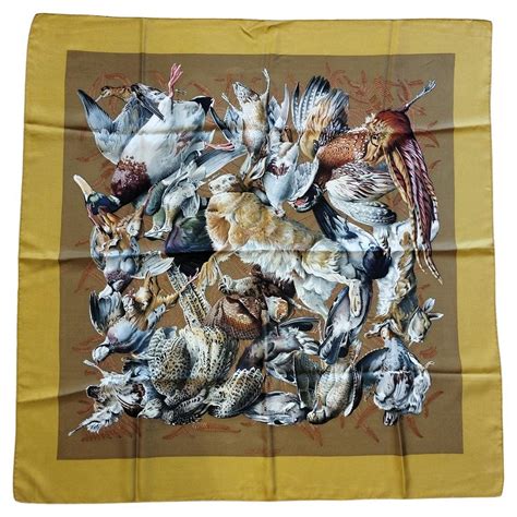 Hermès Silk Foulard by Henri de Linares 